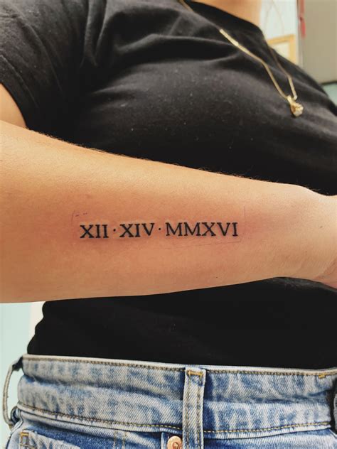 50 sensational roman numeral tattoos – Artofit