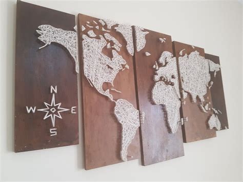 globe world string art etsy artofit