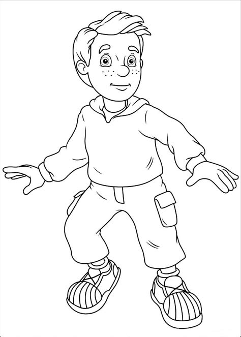 Fireman Sam Coloring Pages