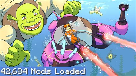 subnautica but I download EVERY SINGLE MOD (part 1) - YouTube