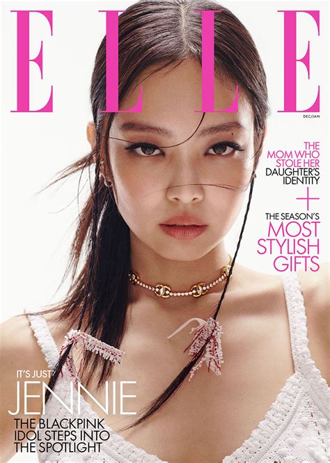 BLACKPINK's Jennie Kim is the Cover Star of ELLE Magazine