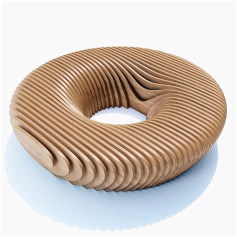 Параметрическая скамья Donut 2M | Parametric Bench