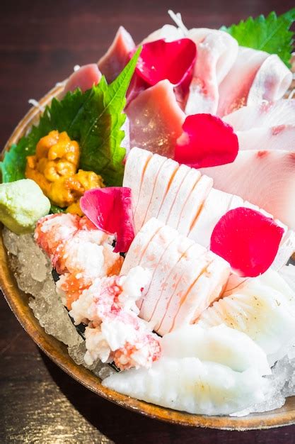 Free Photo | Sashimi set