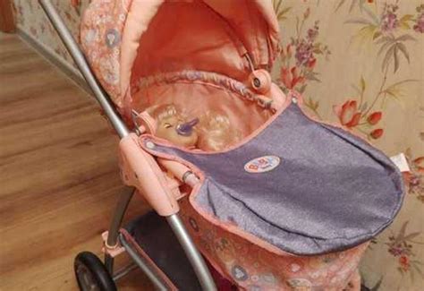 Коляска для куклы, кукла Беби Борн, Baby Born | Festima.Ru - Мониторинг ...