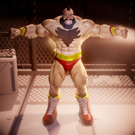 Zangief Street Fighter Fan Art - Finished Projects - Blender Artists ...