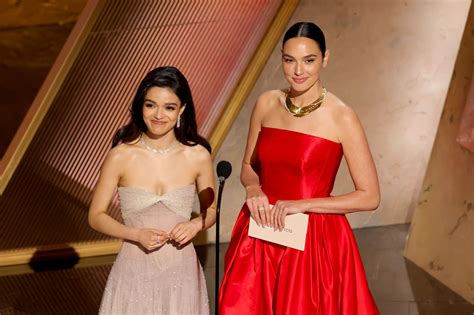 Gal Gadot Reunites With 'Snow White' Co-Star on Oscars Stage Despite