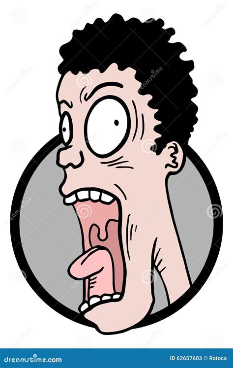 Amazing expression stock vector. Illustration of smile - 62657603