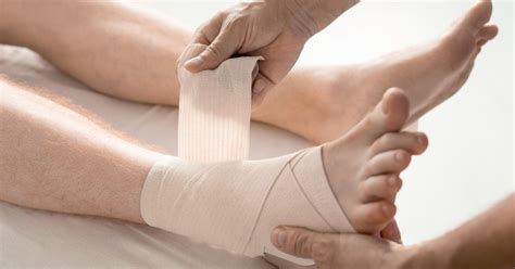 How to Wrap a Sprained Ankle - American Foot & Leg Specialists