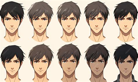 premium photo  mans face   facial expressions
