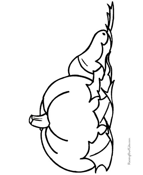 Thanksgiving Preschool Coloring Pages to Print 018