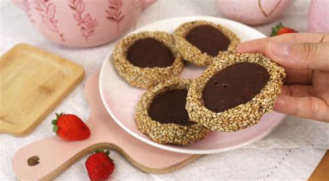 Biscoito Recheado De Chocolate - Biscoito Recheado de Chocolate 100% Natural: funcional, sem açúcar e ...