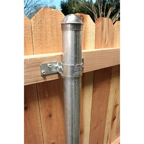 how to put up a fence post 6