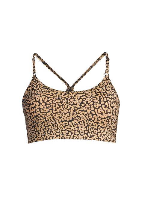 Strappy Sports Bra - Brown Shake | CASALL