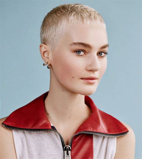 exciting buzz cut styles  women