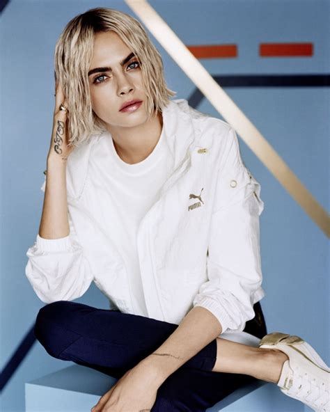 Cara Delevingne | PUMA | Suede Bow Varsity Sneaker | Campaign