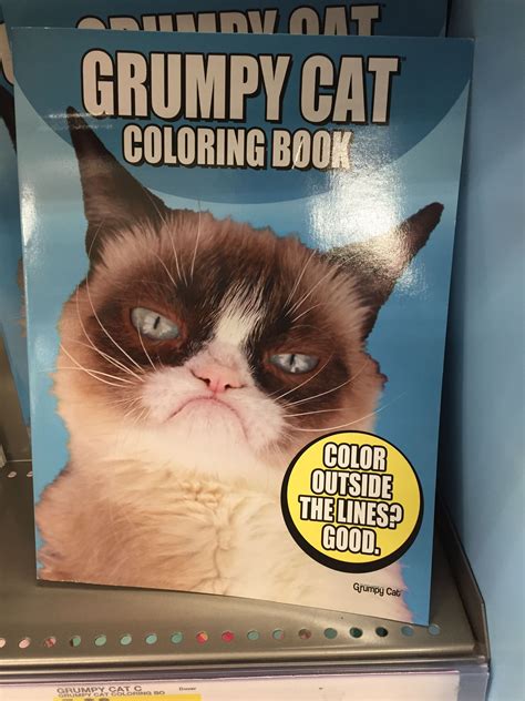 Pin by LaSheena Smith on Grumpy Cat | Grumpy cat, Cat coloring book, Cats