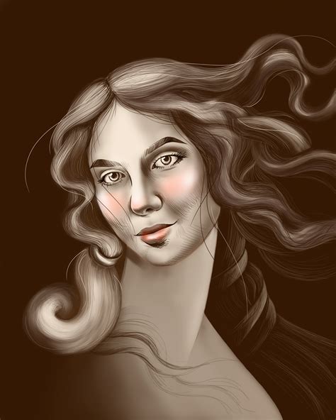 Self-portraits based on paintings by famous artists on Behance