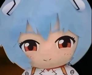 Создать мем "аниме игрушки, ayanami rei plushie, плюшевая рей ...