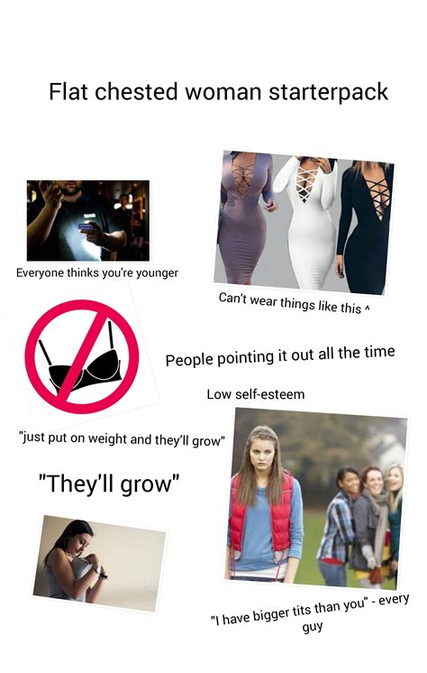 Flat Chested Girl Quotes