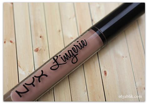 » Жидкая матовая помада NYX Lip Lingerie Liquid Lipstick — отзыв