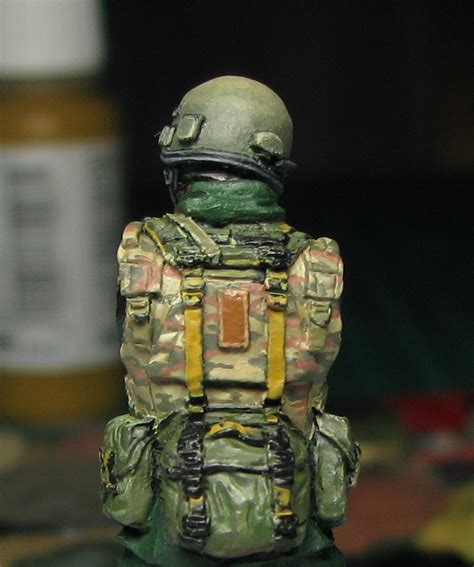 Military Miniatures: Рисуем камуфляж "флора".