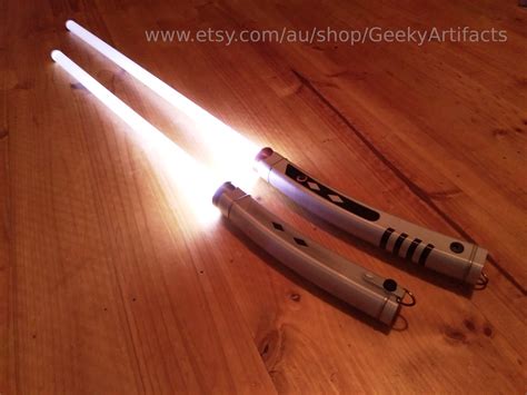 The Fulcrum Tano Shoto Lightsaber Ahsoka Tano Replica 11+ Colors Heavy ...