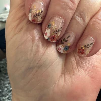 Heart of Rose Gold Nail Wraps 100% Nail Polish Stickers Nail Strips - Etsy