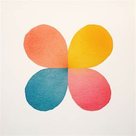 trefoil painting shape art ai premium photo illustration rawpixel