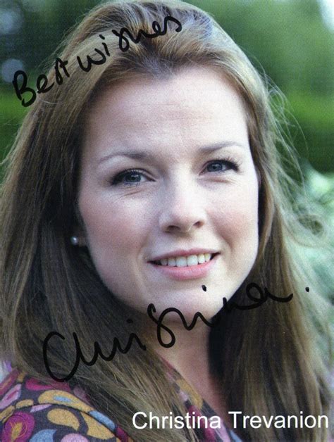 Christina Trevanion (BBC Bargain Hunt) Signed Photo Card Autograph ...