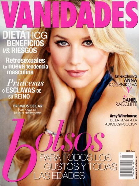 Anna Kournikova, Vanidades Magazine January 2012 Cover Photo - Argentina