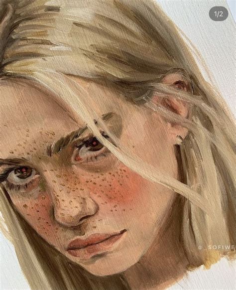 Pin by Eva Romanova on ⊹art | Portrait, Art sketchbook, Portrait art