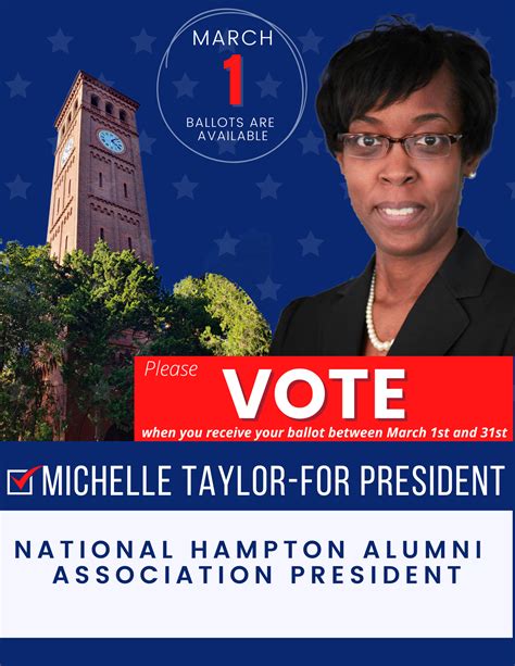 Vote For – Michelle Taylor for President