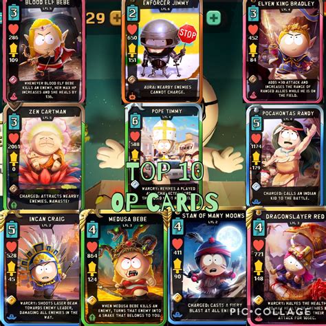 Top 10 META cards ATM : r/SouthParkPhone