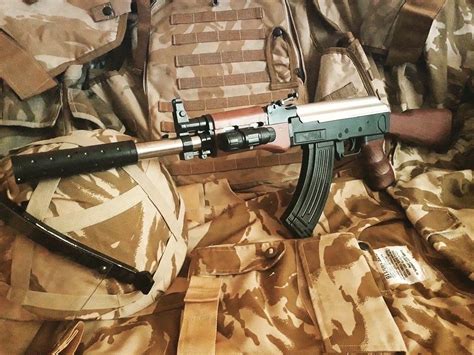 Найкращий Автомат на пульках з глушником АК 47 Тактичний +Лазер: 629 ...