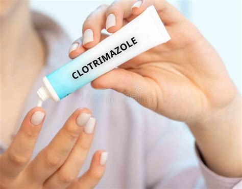 clotrimazole medical cream stock photo image  jock