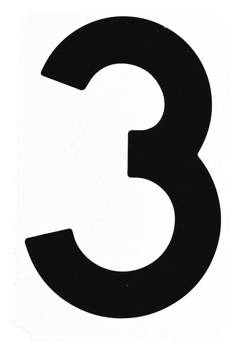 character ht indooroutdoor number label ax  grainger