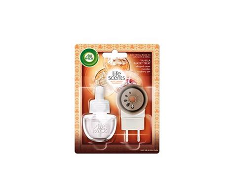 Ароматизатор за контакт комплект Air Wick Vanilla Bakery Treat + 19мл ...