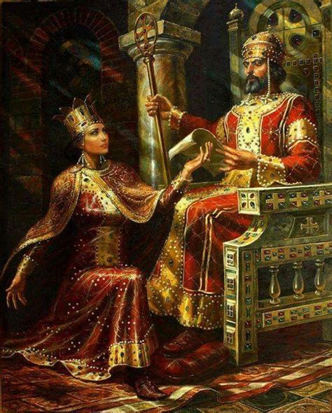 Bulgarian Tsar Ivan Asen II and Irina the Amazing artwork by Vasil ...