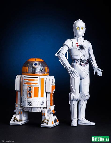 Kotobukiya Star Wars Celebration Exclusive R3-A2 and K-3PO ARTFX ...