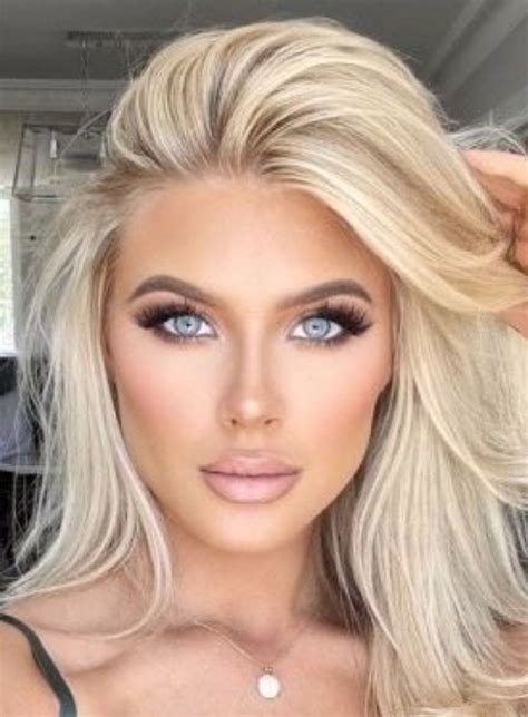 Pin by Britni JK on Hairstyles | Blonde hair makeup, Blonde hair blue ...