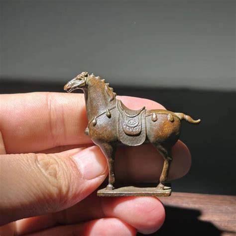 Antique Style Bronze Horse Statue Hand Carved Cultural Decor Home ...