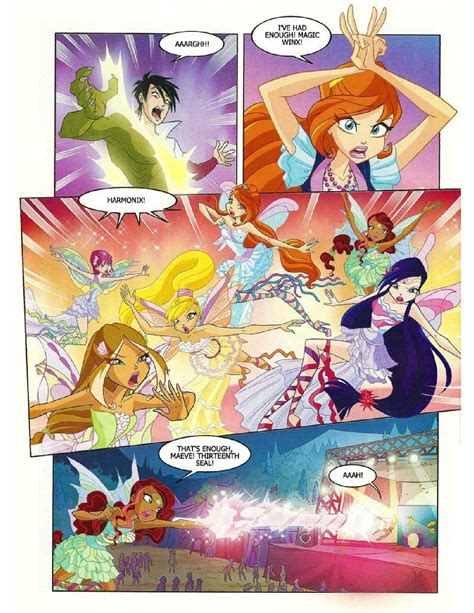 Winx Club Comic Harmonix 3 by Dominickdr98 on DeviantArt