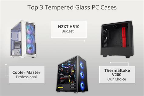 tempered glass pc cases