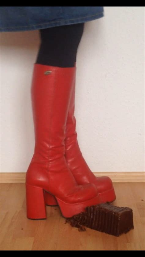 Buffalo shoes, crushing, trampling | Stiefel, Schuhe, Plateaustiefel