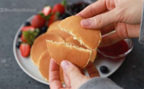 Панкейки на кефире на сковороде рецепт с фото пошагово