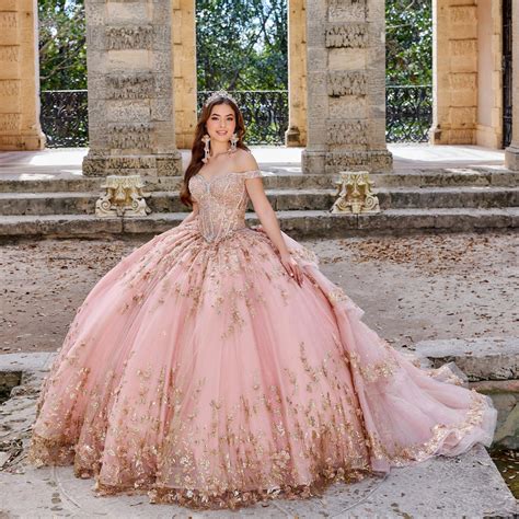 Rose Gold Quinceanera Dress from Princesa by Ariana Vara- PR30131 ...