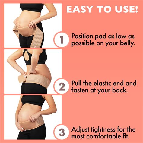 Snapklik.com : AZMED Maternity Belly Band For Pregnant Women