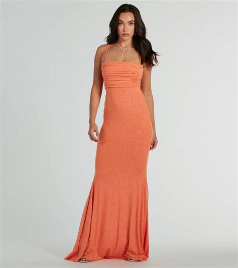 Formal Orange Dresses & Windsor
