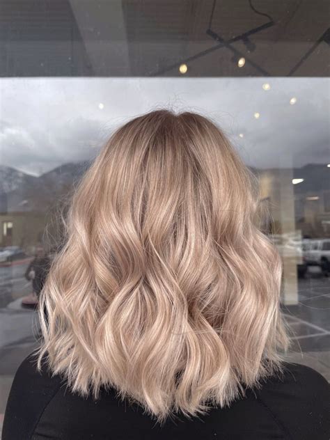 icy blonde icy beige blonde hair latte blonde short champagne