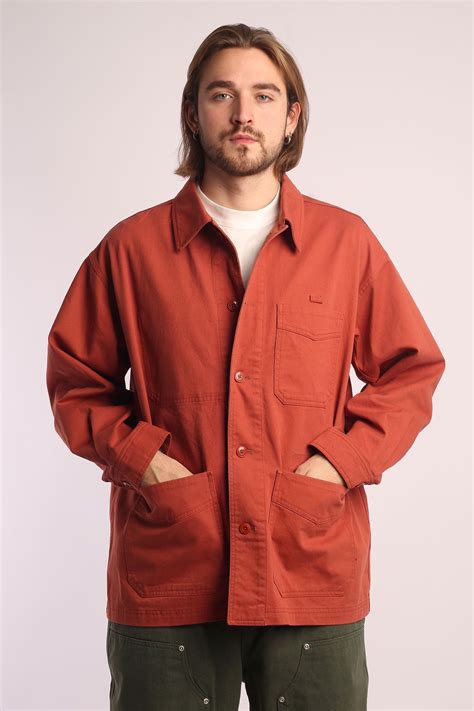 Мужская куртка FrizmWORKS French Work Jacket (FWOT035-orange) - купить ...